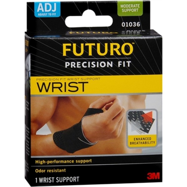 FUTURO Precision Fit Wrist Support Adjustable 1 Each (Pack of 4)