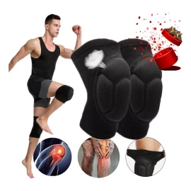 Dolores 2pcs Rodillera Elastica De Compresion Gym Correr Con Esponja