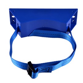 Compressed Gas Cylinders Holder Wall-Mounted Single Wall Bracket Propane Tank Holder (Blue)