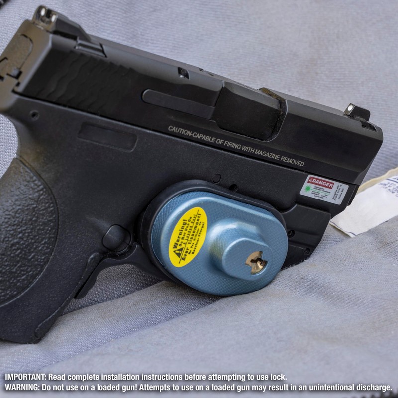 Master Lock Black Gun Trigger Lock, Set Your Own Combination