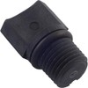 Pentair Drain Plug, American Products, with O-Ring, 1/4"