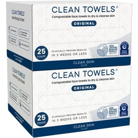 Clean Skin Club Clean Toalla Pequeña (2 Pack)