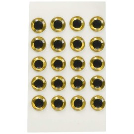 TIEMCO Hairline Holographic Eye 1/4#153 Gold