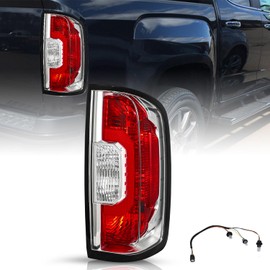 TUSDAR Tail Light Assembly For 2015-2022 GMC Canyon Outer Rear Taillight Assembly Replacement Brake Tail Lamp Right Passenger Side Wiring Harness and Bulbs Included