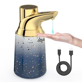 XZUO Automatic Soap Dispenser, Ceramic Touchless Dish Soap Dispenser
