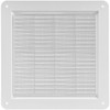 Vent Systems 10" x 10" (Outer Size) Inch White Plastic