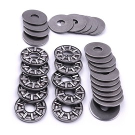 ATOPLEE AXK0819+2AS Thrust Needle Roller Bearings 1pc Cage Needle + 2pcs Washers [ 8x19mm, 10pcs]