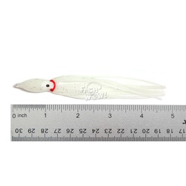 50pcs Glow Squid Skirt 4-3/4 inch Hoochie Octopus Squid 12cm Fishing Trolling Soft Lure PVC plastics Replacement lures Easy to use Fish WOW!®