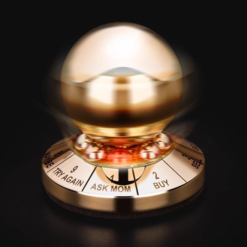 Hsthe Sea Decision Maker Metal Ball, Prophecy Fate Decision Ball