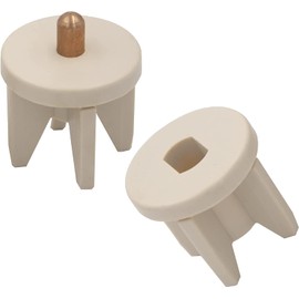 Sunshade 28mm top Tube Clutch Plug Blind Plate Rolling Support, Used for Coolaroo External Roller Blinds, Outdoor Blinds, Indoor and Outdoor Roller Blinds. (Beige)