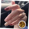 BIUDECO 12 Boxes Set DIY Nail Art Glitter Sequins Stickers