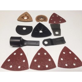 Craftsman NEW 11 Piece Accessories for Craftsman Nextec 12V Cordless Multi-Tool Lot