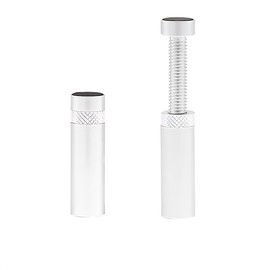 Small Lab: Graphic Board Stand, GPU Stand, Sag Prevention Bracket, Compatible with ATX/M-ATX/ITX Size PC Cases, 3 Sizes, Extendable, GPU Support (Silver, M Size 1.9 - 3.1 inches (4.8 - 8 cm)