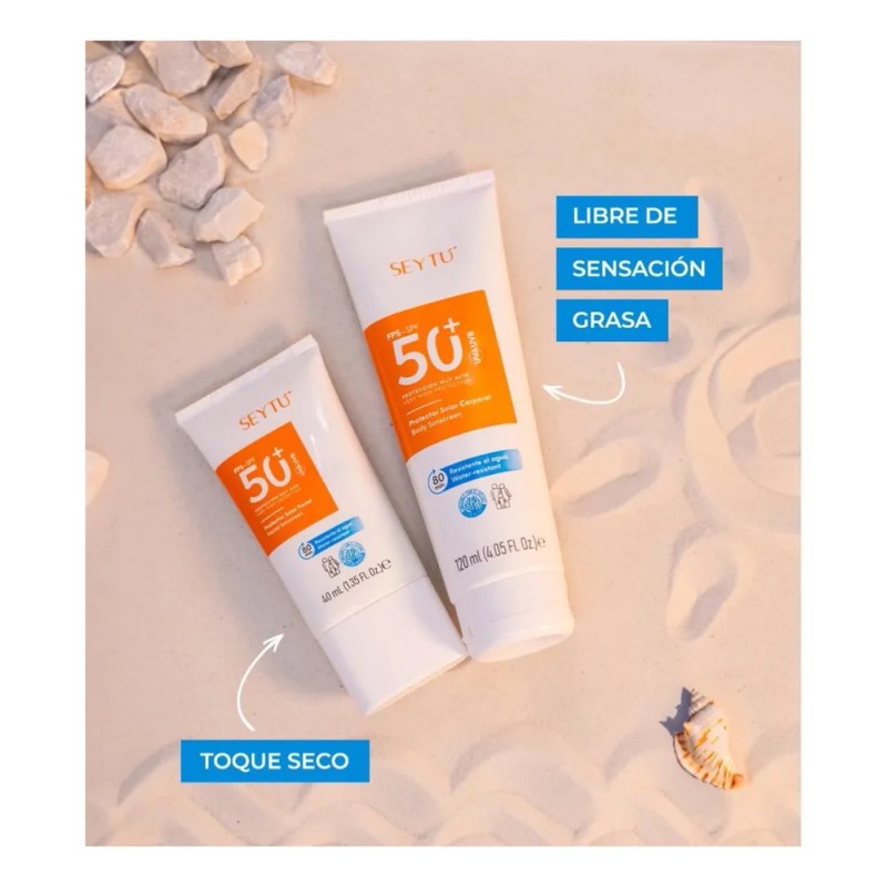 Protector Solar Fps50+ Facial Y Corporal Seytu