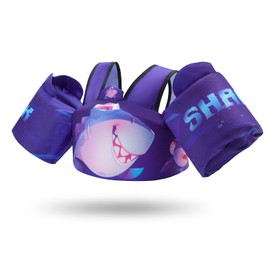 Elejolie Swim Aids for Toddlers,Kids Learn to Swim Life Jacket for Toddlers,Swim Aid Floater Life Vest (Starfish)