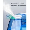 2.2L Humidifier for HOME OFFICE with Light,Quiet & Auto-of Cool
