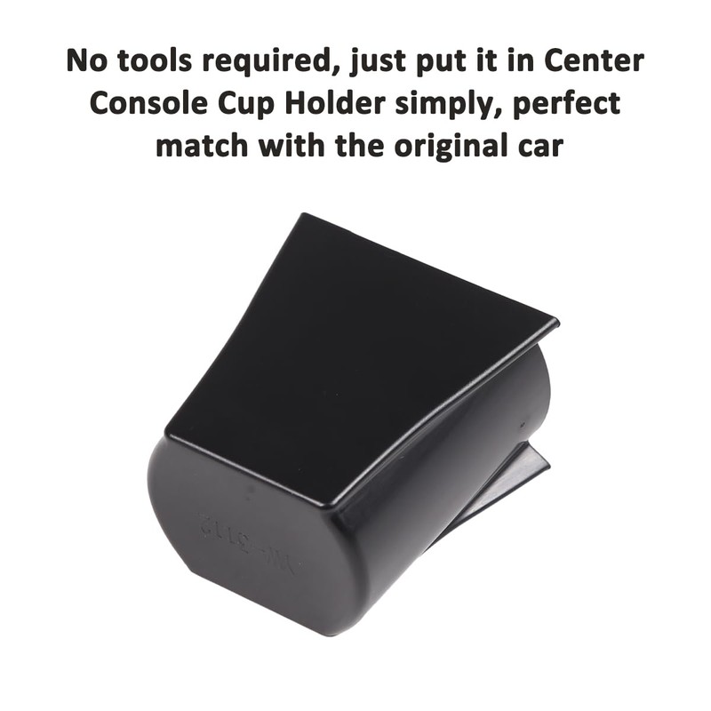 Car Center Console Cup Holder Divider Storage Box Compatible with
