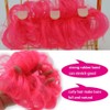 LaLuLoLi 2pcs Light Pink Color Messy Hair Bun Extensions Chignons