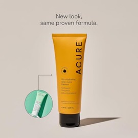 Acure, gel limpiador facial ultra hidratante de jugo verde 118 ml