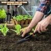 AUSYIWI Garden Tools Aluminium Garden Hand Tools with Non-Slip Rubber