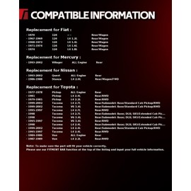 Torchbeam Heavy Duty Shock Absorber Strut for Toyota Tacoma 1995-2002, Rear Left Right, OEM Replacement, Enhanced Damping Performance, Direct Bolt On Fit 344055 * 2