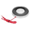 sourcing map DC12V 20KG Lift Holding Electromagnet Sucking Disc Electric