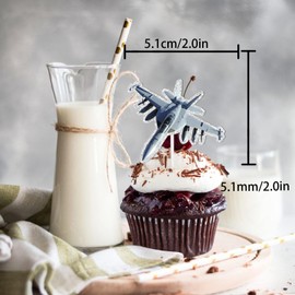 S-Cp-0254Ice Cream Fruit Dessert Cupcake Topper Colorful Glitter Happy Birthday Sensory Pop Game Theme Decor Supplies Baby Shower Boys Girls Birthday Party Decorations