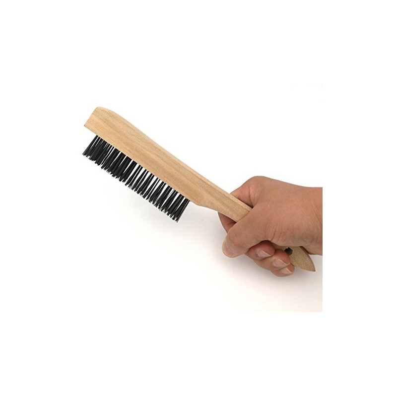 VASTOOLS Welding Chipping Hammer with Coil Spring Handle,10.5",Cone and Vertical