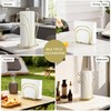 SZQINJI Paper Towel Roll Holder Countertop & Napkin Holder Set,