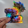 Saiyans Battle Sticker credit card:_Goku