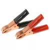 Unbranded 2pc Battery Clips Alligator Test Clamps Lead Black & Red Heavy Duty 50 Amp