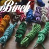 Birch Round Shoelaces 27 Colors 3/16" Thick Shoe Laces 4