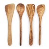 Forest Decor Olive Wood Utensils, Wooden Utensils for Cooking, Handcrafted