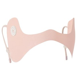 [UOPR] UVカットマスク 目元 冷感フェイスカバー 【UPF50+ 99%UVカット、95%冷感 】 日焼け防止 接触冷感 息苦しくない 超軽量 (ピンク)