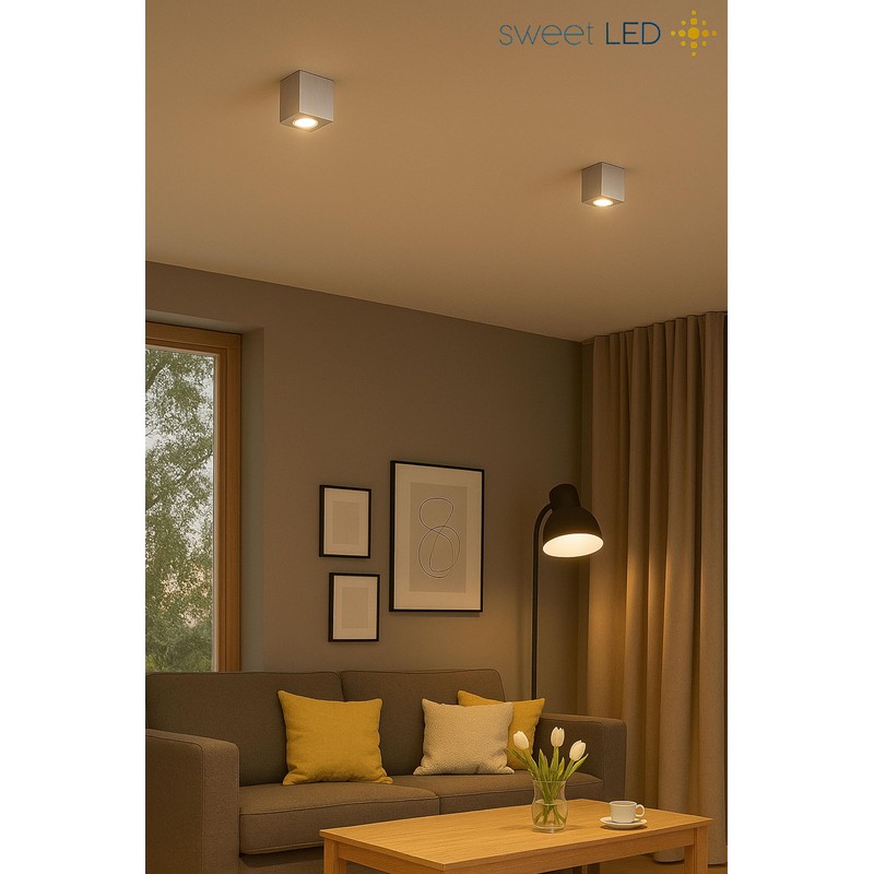 Sweet Led Surface-Mounted Spotlight GU10 Made of Aluminium - Ceiling