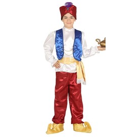 FIESTAS GUIRCA Desert Thief Fancy Dress Costume Child Boy Size 5-6 Years