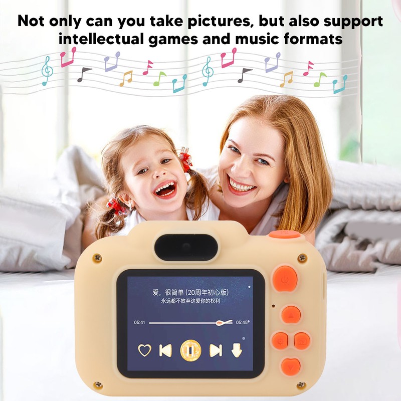 Kids Digital Camera with 32G Card High Definition Dual Lens