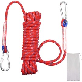 Multi-Purpose Rope, Multi-Purpose Rope, Wlikn Gardening Rope, Washing Rope, 3.2 inches (10 mm), Load Capacity 462.5 lbs (2100 kg), Zile Rope, Auxiliary Rope, Tent Rope, 32.8 ft (10 m), 66.8 ft (20 m),