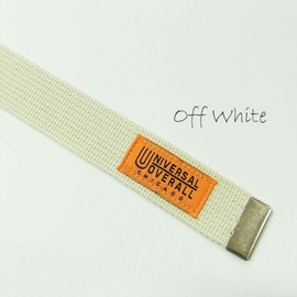 Universal Overalls UV0846I / 30mm GI BELT Unisex Gacha Belt (Free Cut Specification) Casual, O.WHT