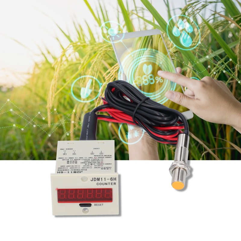BERM Digital Display Counter Sensor Level Contact Industrial Counting Panel