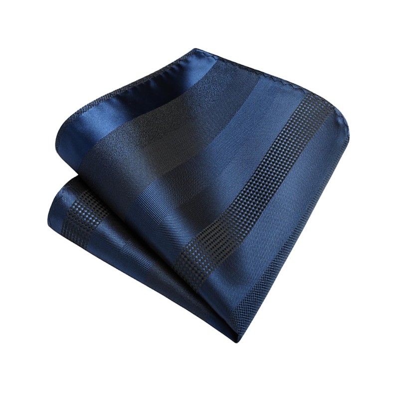 Enlision Men's Tie with Pocket Square Set Check/Plaid/Stripes Tie &