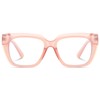 YMRFW Square Blue Light Blocking Glasses for Women Men Retro