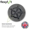 Flexyfoot Ltd Flexyfoot Shock Absorbing Crutch Ferrules C All Sizes