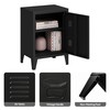 MIOCASA Metal Nightstand Modern End Side Table Steel Bedside Storage