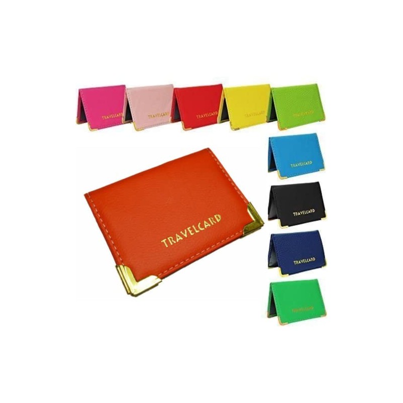 Glemified - New Leather Oyster Travel Card Bus Pass Holder