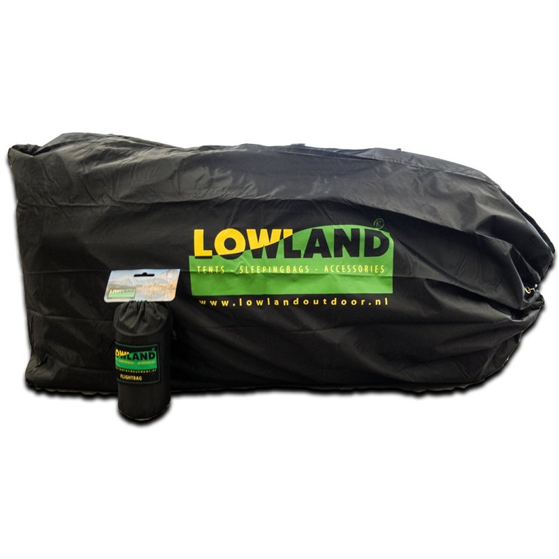 LOWLAND OUTDOOR® Carrying Bag for Backpacks, Black, 97 x 47