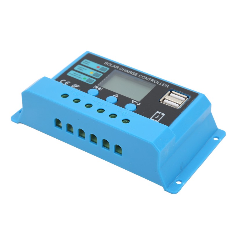 12V 24V Solar Panel Controller LCD Display Photovoltaic Charge Controller