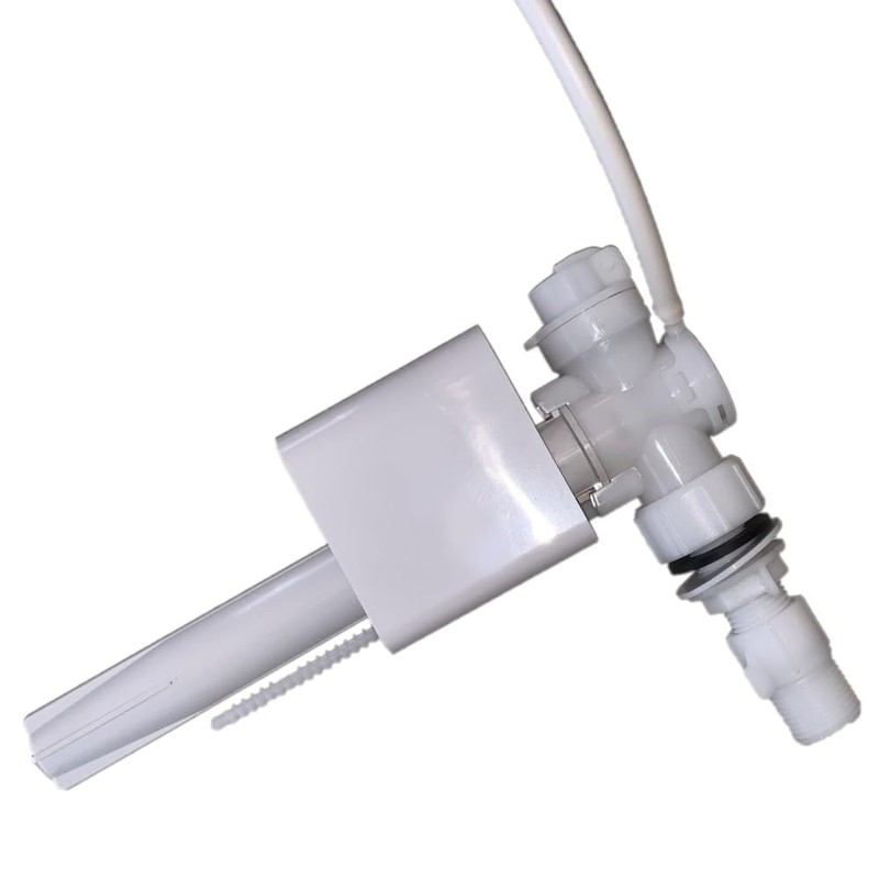 NuFlush Side Mount Toilet Tank Fill Valve Replacement 2 Pack