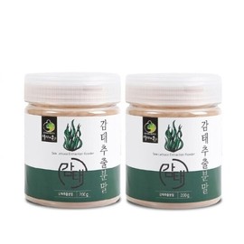 Jeju Gamtae Powder Gamta Gamtae Powder Extract 200g 2 boxes / 제주 감태 가루 감테 감태 분말 추출물 200g 2통