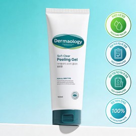 Dermology [135% Skin Exfoliation Improvement] Low-irritation Peeling Gel 150ml Exfoliator Face Scrub Exfoliation Care for Men and Women